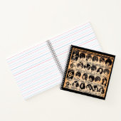 1970年代初期かつら広告プリント ノートブック (内部)