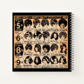 1970年代初期かつら広告プリント ノートブック (裏面)