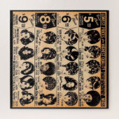 1970年代初期のウィッグ広告 ジグソーパズル (横)