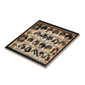 1970年代初期のウィッグ広告 タイル (側面)