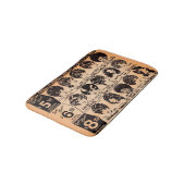 1970年代初期のウィッグ広告 バスマット (アングル)