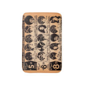 1970年代初期のウィッグ広告 バスマット (正面縦)