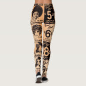 1970年代初期のウィッグ広告 レギンス (裏面)