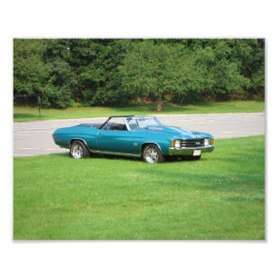 1970年代初期のChevy Chevelleの写真のプリント フォトプリント