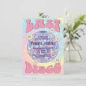 1970年代最後のディスコボール独身最後のパーティー 招待状 (スタンド正面)