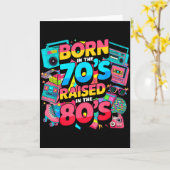 1970年代生まれ 80年代育ちの男女 カード (黄色い花)