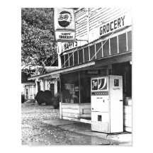 1970年代、カンザス州オタワのハッピーズ・グローサリー・ストア