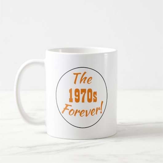 1970年代 レトロ コーヒーマグカップ (左)