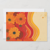 1970年代 結婚50周年 2枚の写真 招待状 (裏面)