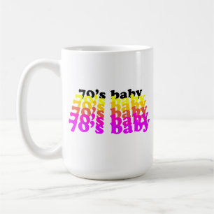1970年代 誕生日 70年代 生まれ おもしろ プレゼント 70-79 コーヒーマグカップ