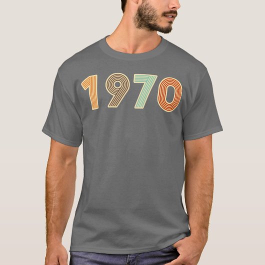 1970年生まれの70年代生まれの男の子 Tシャツ (正面)