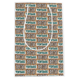 1970年生まれ中抱き枕 ミディアムペーパーバッグ