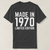 1970年製 Tシャツ (デザイン正面)