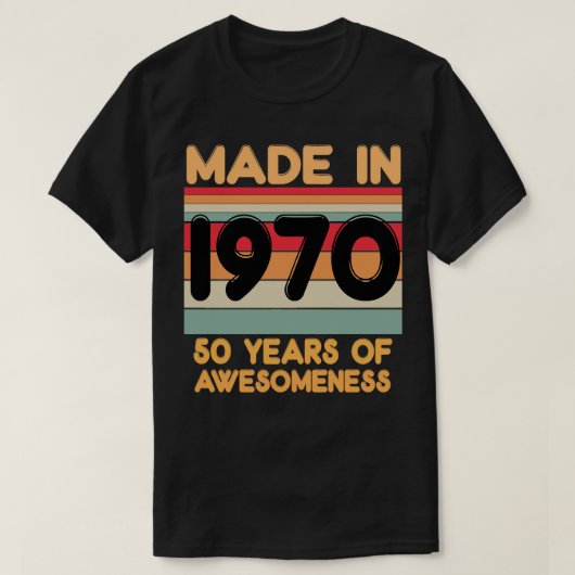 1970年製 Tシャツ (デザイン正面)