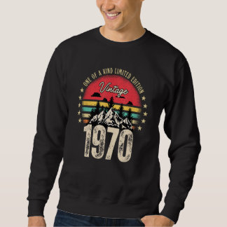 1970年限定版レトロヴィンテージBの1つ スウェットシャツ