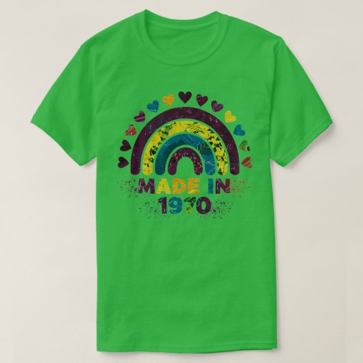 1970年1月 Tシャツ (デザイン正面)