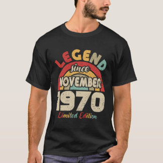 1970年11月伝説1970年11月以来 Tシャツ
