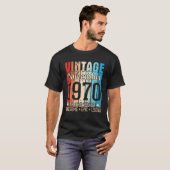 1970年11生まれ月の黒人女性の黒女王 Tシャツ (正面フル)