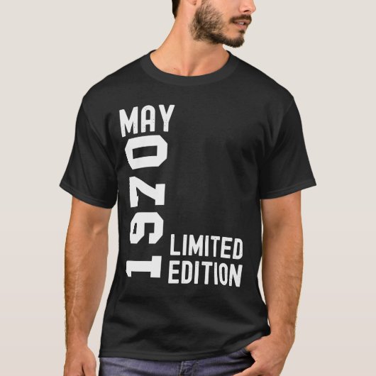 1970年5月ハッピーバースデーパーティー Tシャツ (正面)