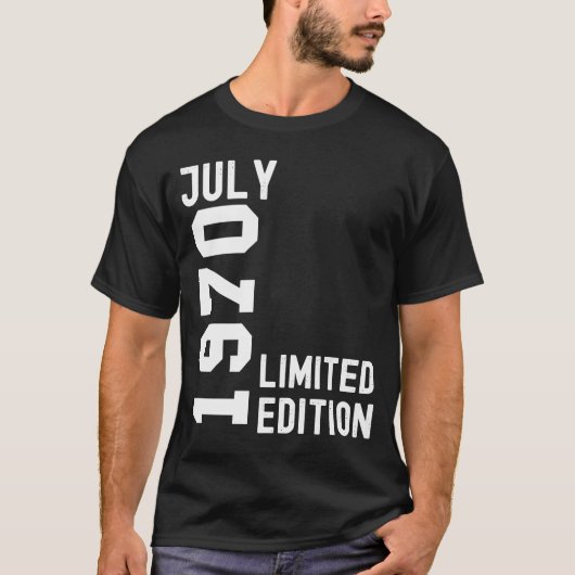 1970年7月ハッピーバースデーパーティー Tシャツ (正面)