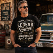 1970年 レジェンド エイジング 完璧 レトロ 56歳の誕生日 Tシャツ