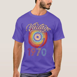 1970年 誕生日 ビニール ヴィンテージ 友達 Tシャツ
