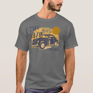 1970年 車 フレンズ Tシャツ