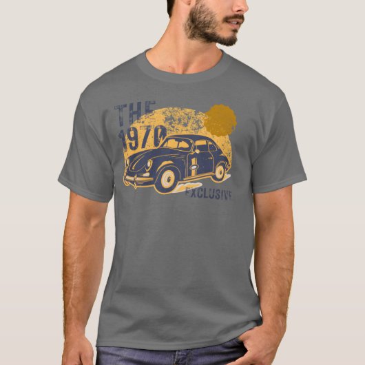 1970年 車 フレンズ Tシャツ (正面)