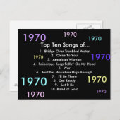 1970曲 ポストカード (正面/裏面)