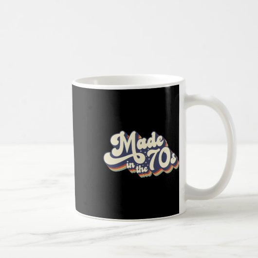 1970生まれ年のヴィンテージの70年代のハロー製 コーヒーマグカップ (右)