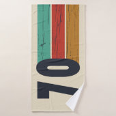 1970生まれ年のヴィンテージ誕生日ギフト バスタオル (バスタオル)