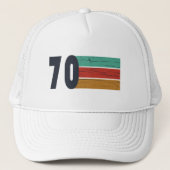 1970生まれ年のヴィンテージ誕生日 キャップ (正面)