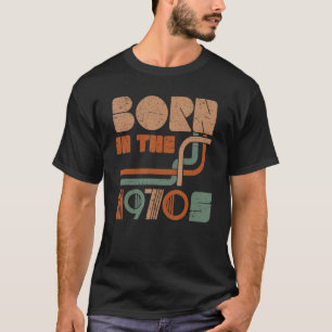 1970生まれ年のヴィンテージ70年代のパーティー Tシャツ