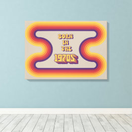 1970生まれ年代、ミレニアル世代、X世代、誕生年 キャンバスプリント