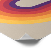 1970生まれ年代、ミレニアル世代、X世代、誕生年 ポスター (角)