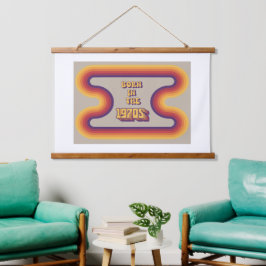 1970生まれ年代、ミレニアル世代、X世代、誕生年 吊り下げ型タペストリー