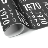 1970生まれ年誕生日 ラッピングペーパー (ロールコーナー)