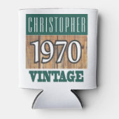 1970生まれ年1970年誕生クーラーボックス 缶クーラー (正面)