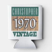 1970生まれ年1970年誕生クーラーボックス 缶クーラー (裏面)