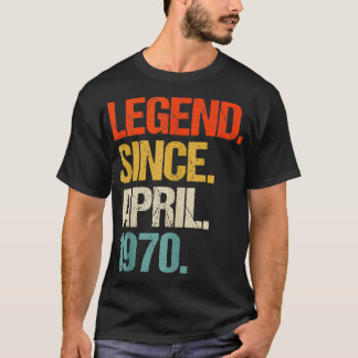 1970生まれ年54歳1970年54歳の誕生 Tシャツ