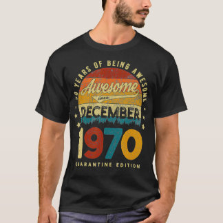 1970素晴らし年12月の検疫第50回生以降 Tシャツ