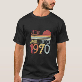 1970誕生日ヴィンテージレトロ Tシャツ
