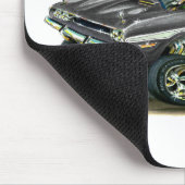 1970-72ごまかしの挑戦者の黒車 マウスパッド (コーナー)