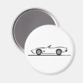 1970-72コルベット兌換 マグネット (正面/裏面)