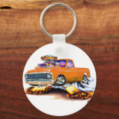 1970-72山形C10オレンジロンベッド キーホルダー (正面)