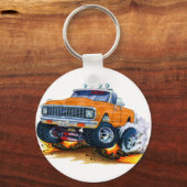 1970-72山形CK1500オレンジトラック キーホルダー (正面)