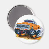 1970-72山形CK1500オレンジトラック マグネット (正面/裏面)
