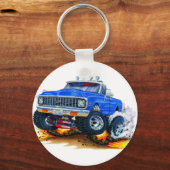 1970-72山形CK1500ブルートラック キーホルダー (正面)