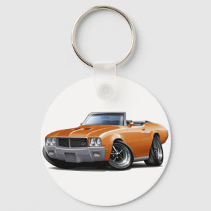1970-72年のBuick GSのオレンジコンバーチブル キーホルダー