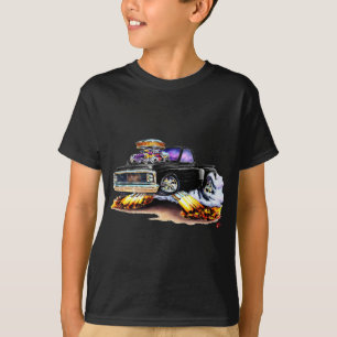 1970-72年のChevy C10の黒いトラック Tシャツ